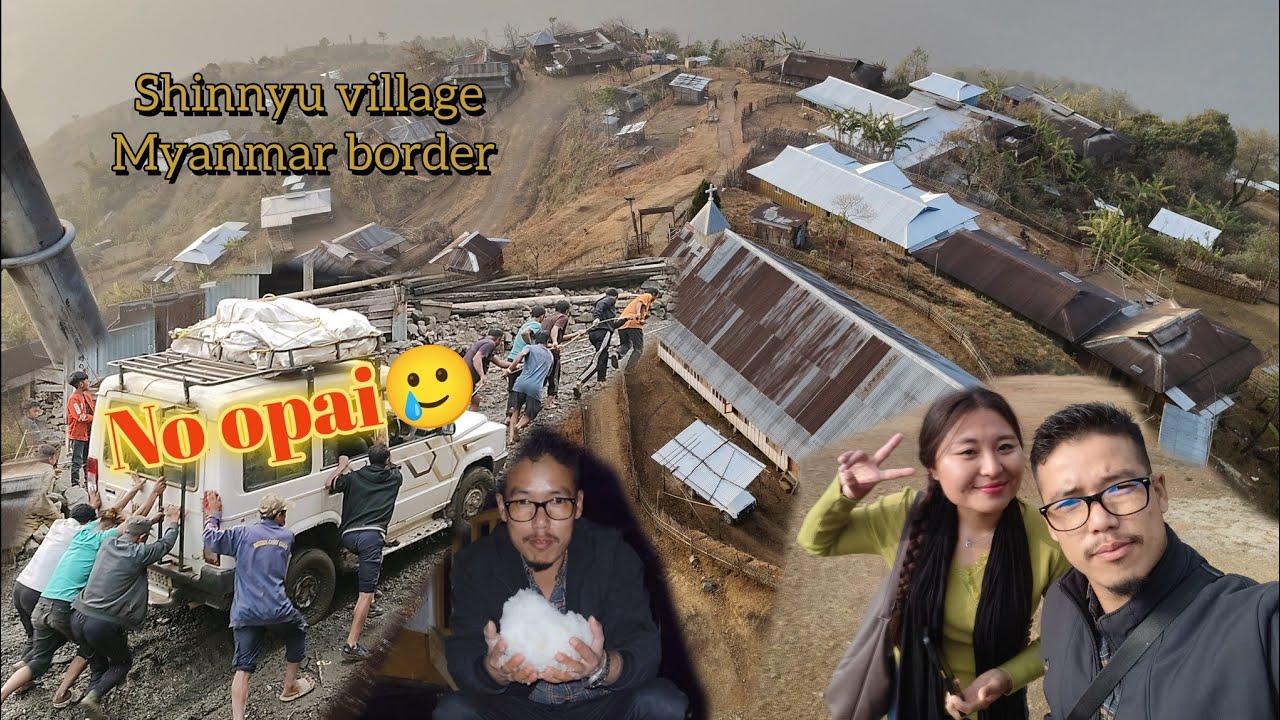 Loung Baptist Church, visiting to shinnyu village, Myanmar border 