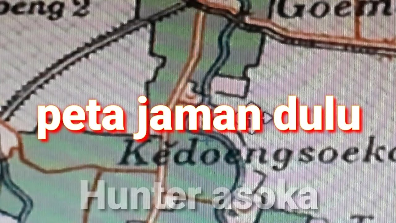 peta dulu dan simbol letak harta karun