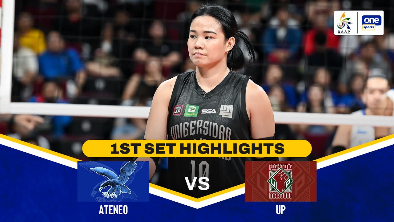 ADMU vs UP | SET 1 HIGHLIGHTS | UAAP SEASON 88 WOMEN&rsquo;S VOLLEYBALL | APRIL 8, 2026