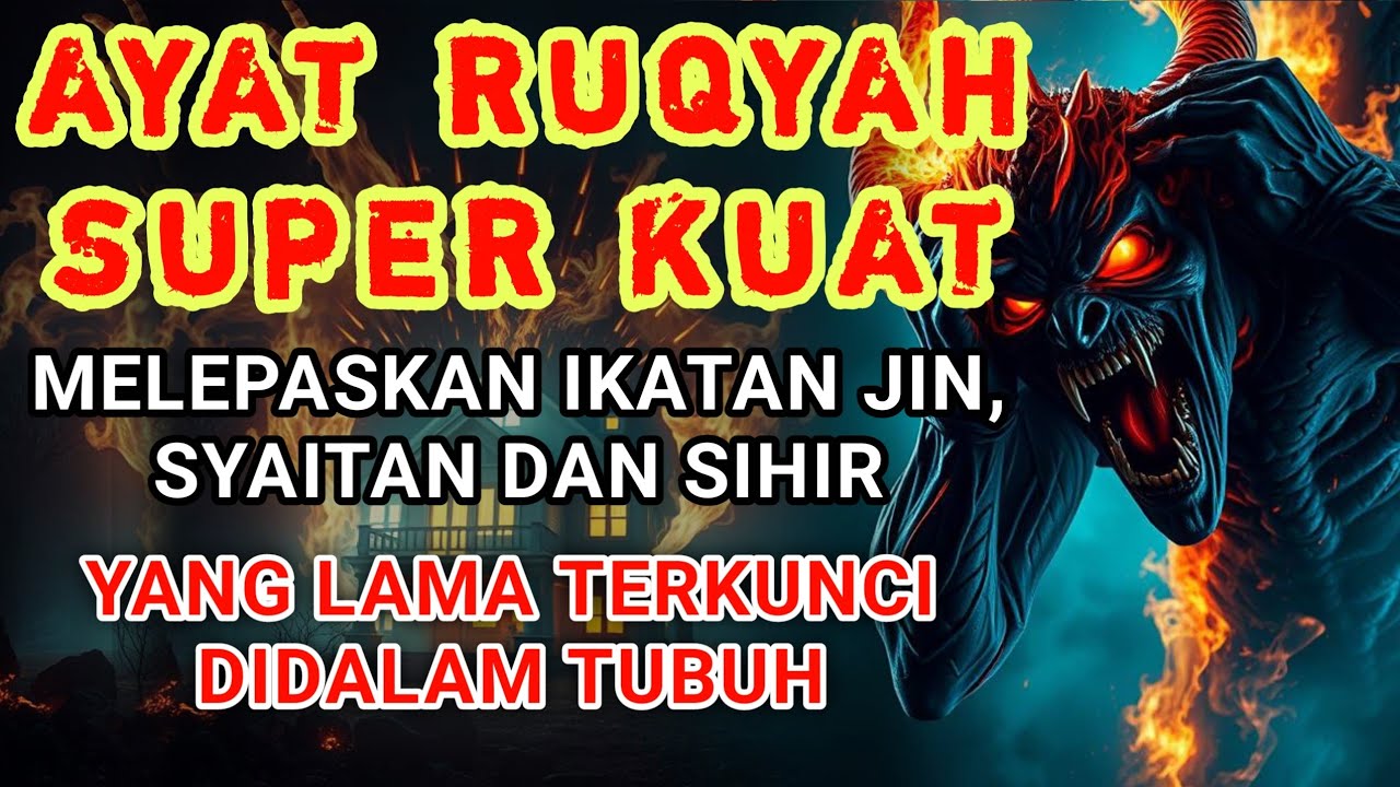 RUQYAH RUMAH PENGUSIR JIN, SETAN & SIHIR DI RUMAH & TUBUH, PENENANG HATI DAN FIKIRAN | Khedr Rashad