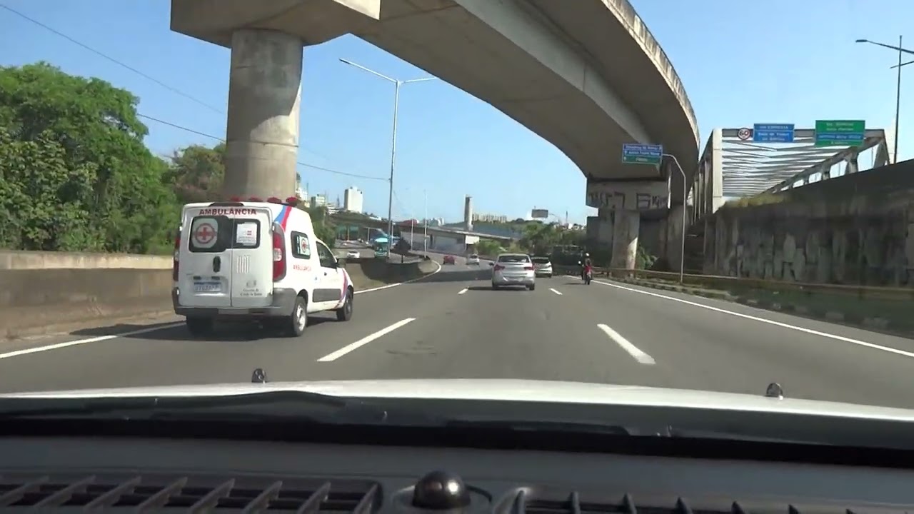 Chegando a Salvador pela BR 324