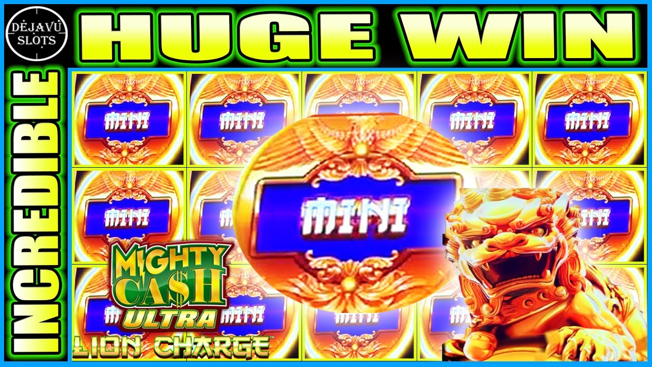 INCREDIBLE HUGE WIN MIGHTY CASH ULTRA SLOT MACHIINE