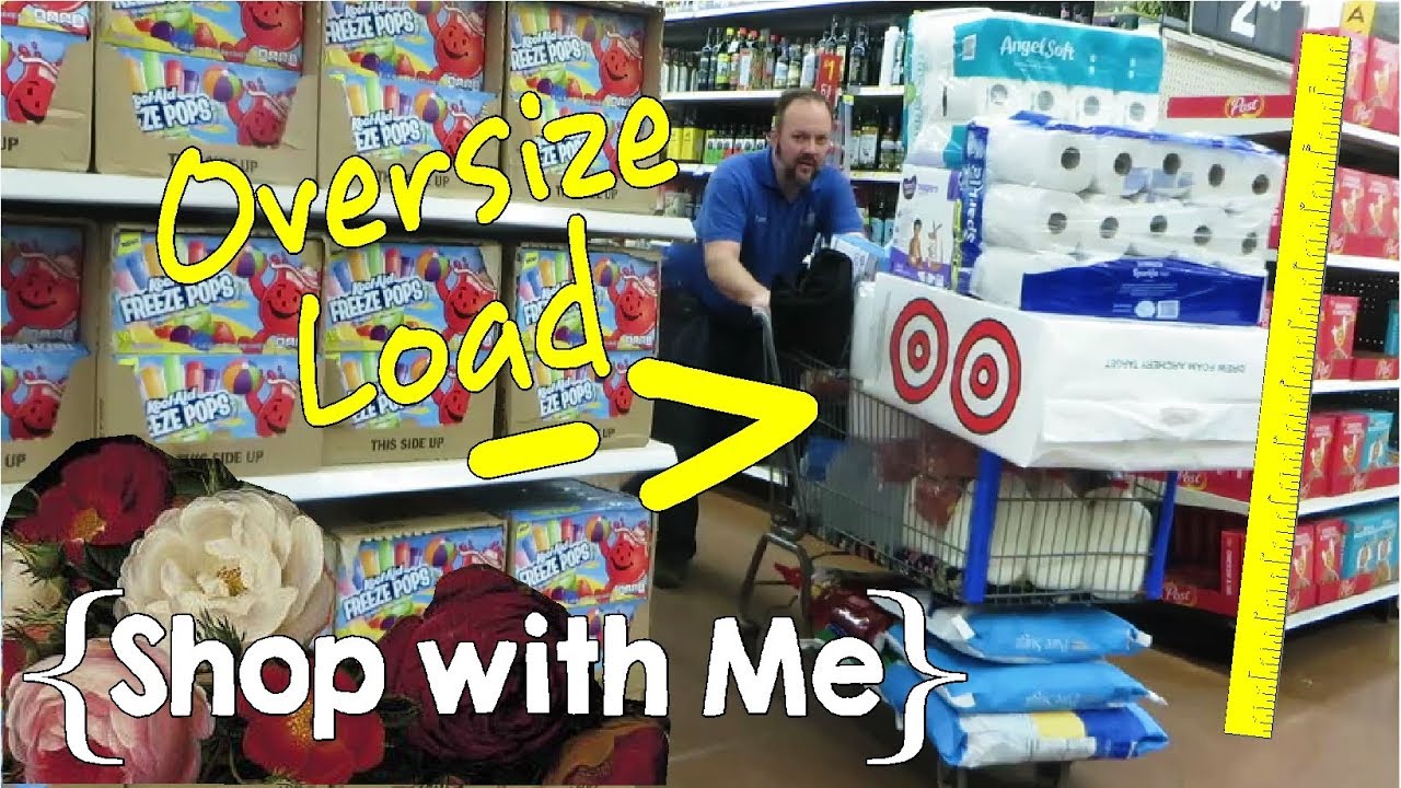 Our Tallest Cart Yet? ║ Large Family Shop with Me │ May 2019