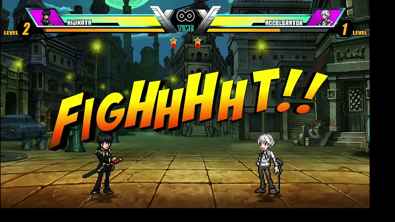 Hijikata Vs Accelerator Jump Force Mugen V2