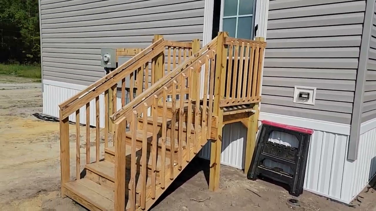 Buccaneer Homes Jefferson Model 2022.  First time manufactured home owners.