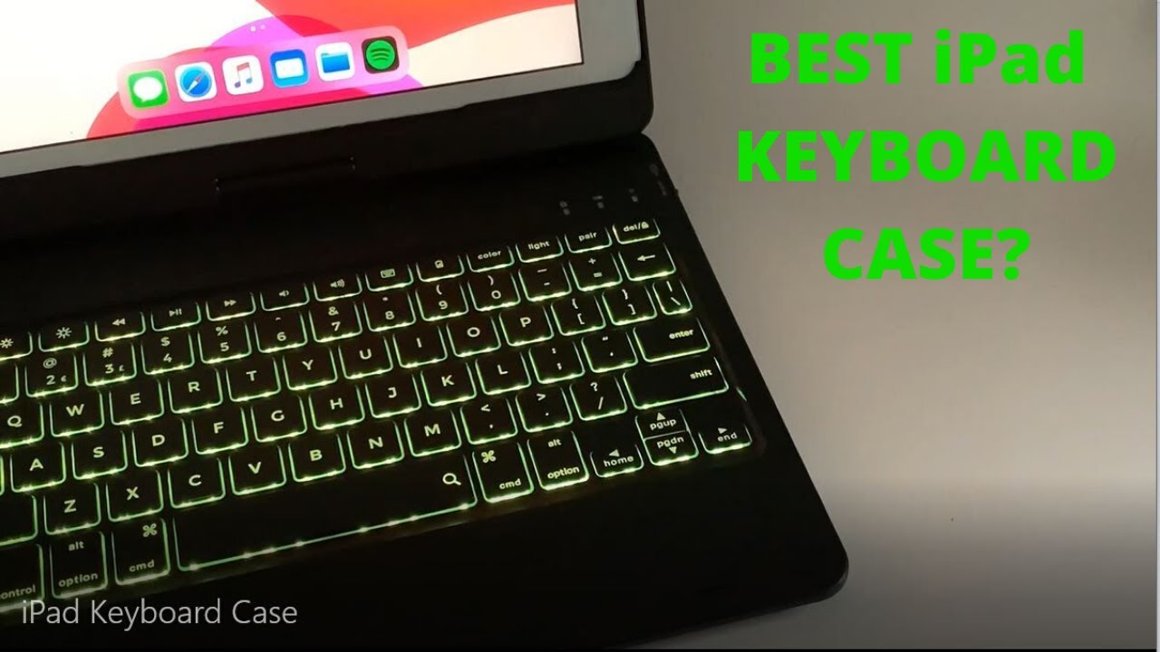 Apple iPad BACKLIT Keyboard Case Review 2020 | Best Seller Amazon's Choice