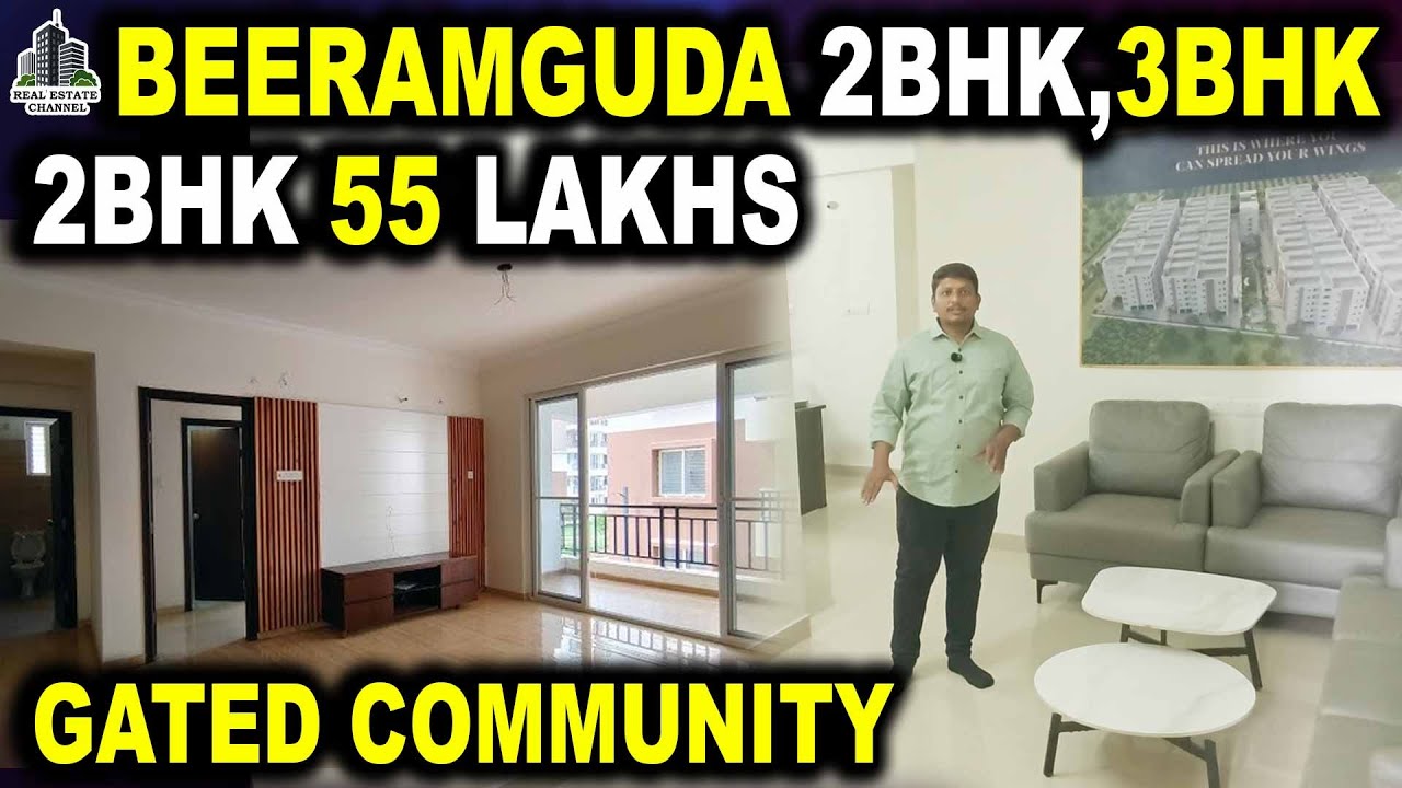 Beeramguda 2bhk,3bhk Flats Sale In Gated Community | Beeramguda BHEL Flats #beeramguda #2bhk #3bhk