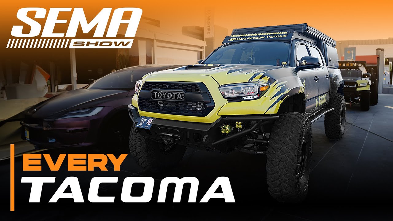 EVERY Toyota Tacoma Truck Build at SEMA 2023 (TRD Pros, Pre-Runners, Off-road & BEYOND)