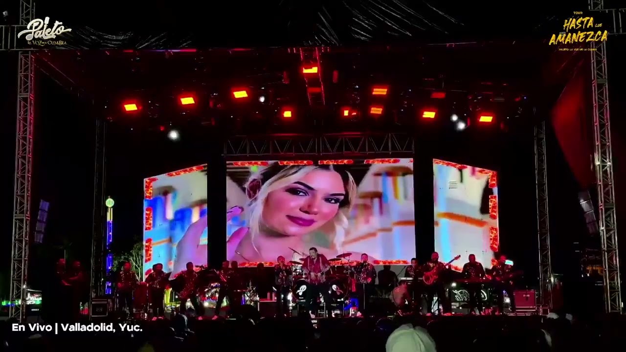 paleto la voz de la cumbia en vivo en Valladolid Yucatán