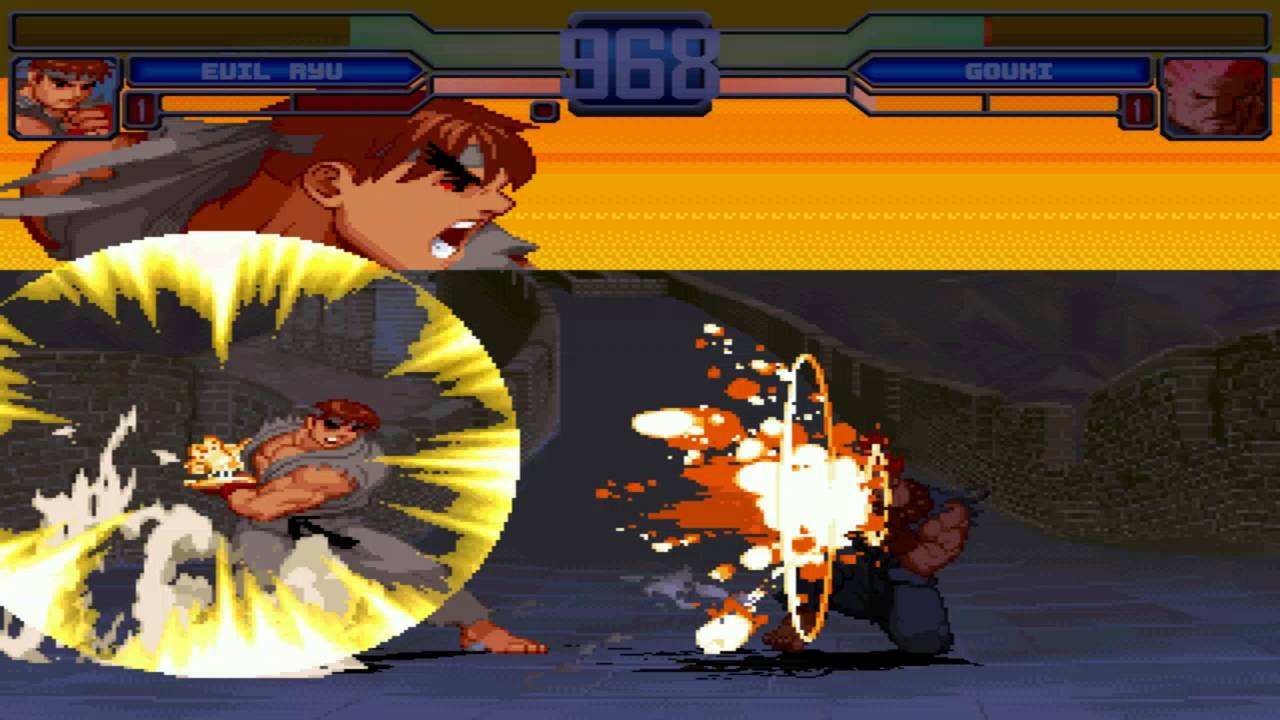 mugen 殺意リュウ VS ゼロ2豪鬼