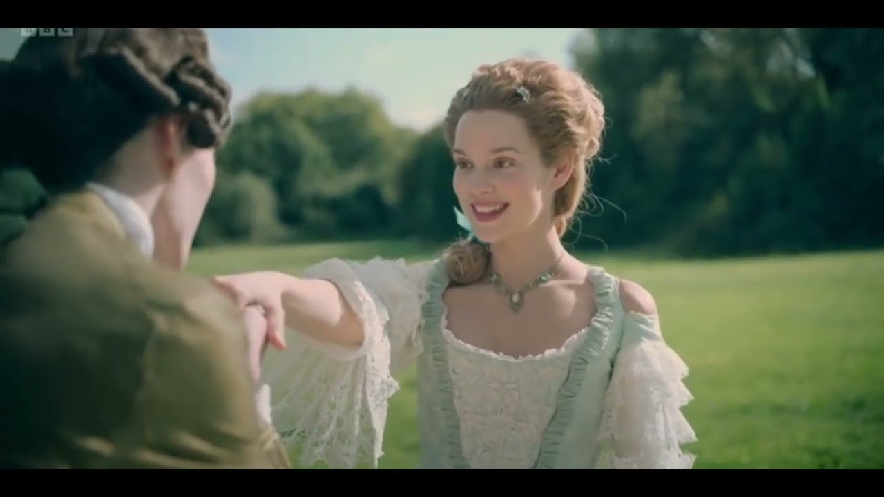 Marie Antoinette meets her future husband Louis XVI (Marie Antoinette s01e01)