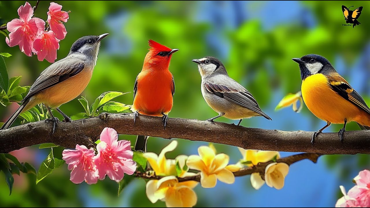 Relaxing Piano Music with Birds Singing | Natural Ambience for Peaceful Mind |Piano music with birds