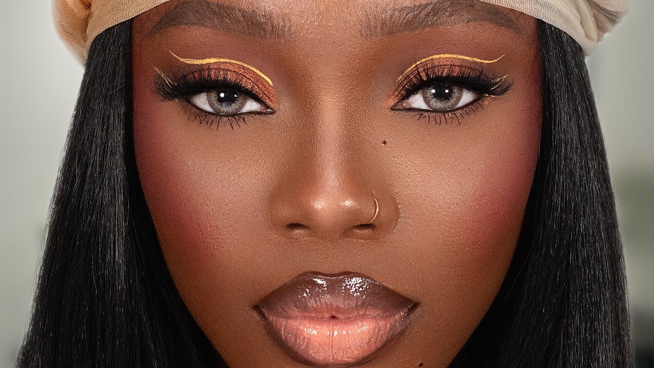Colored Contact Lens For Dark Brown Eyes x Dark Skin Ft TTDEYE | Okemute Ugwuamaka