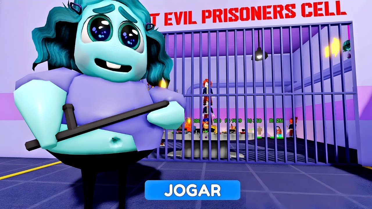 ESCAPEI DA PRIS&Atilde;O SEGURA da INVEJA no ROBLOX! (Divertidamente 2)