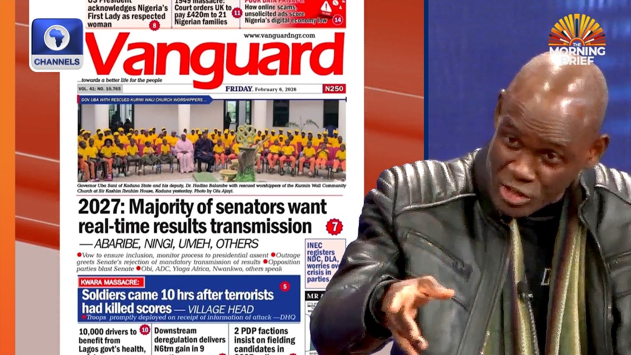 2027: Majority Of Senators Want Real-Time Results Transmission — Abaribe, Others | Newspaper Review