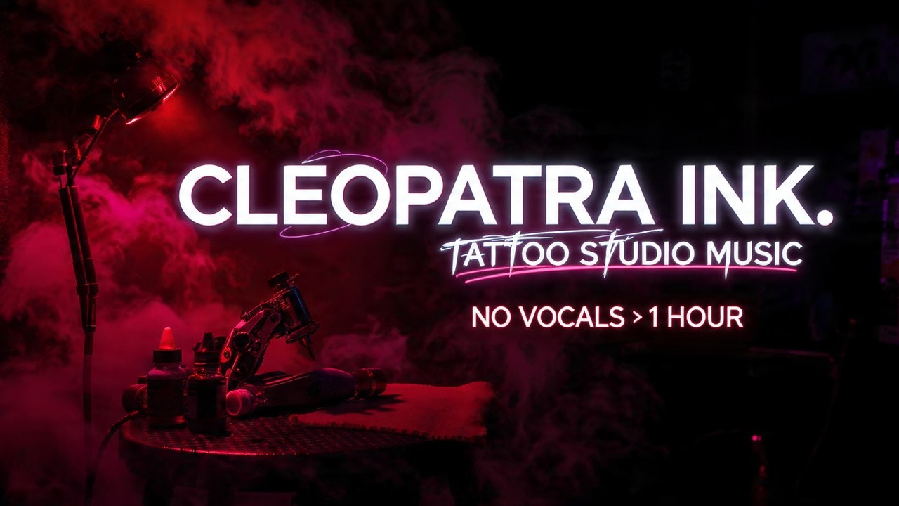 Music for Tattoo Studio | Dark Deep House | Cleopatra Ink Vibe
