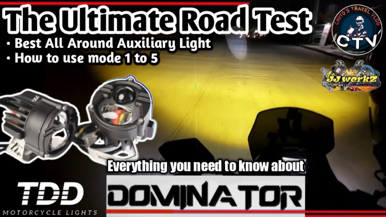 TDD Dominator honest review | TDD Dominator on-the-road test | tdd dominator on Nmax V2 | JJwerkz