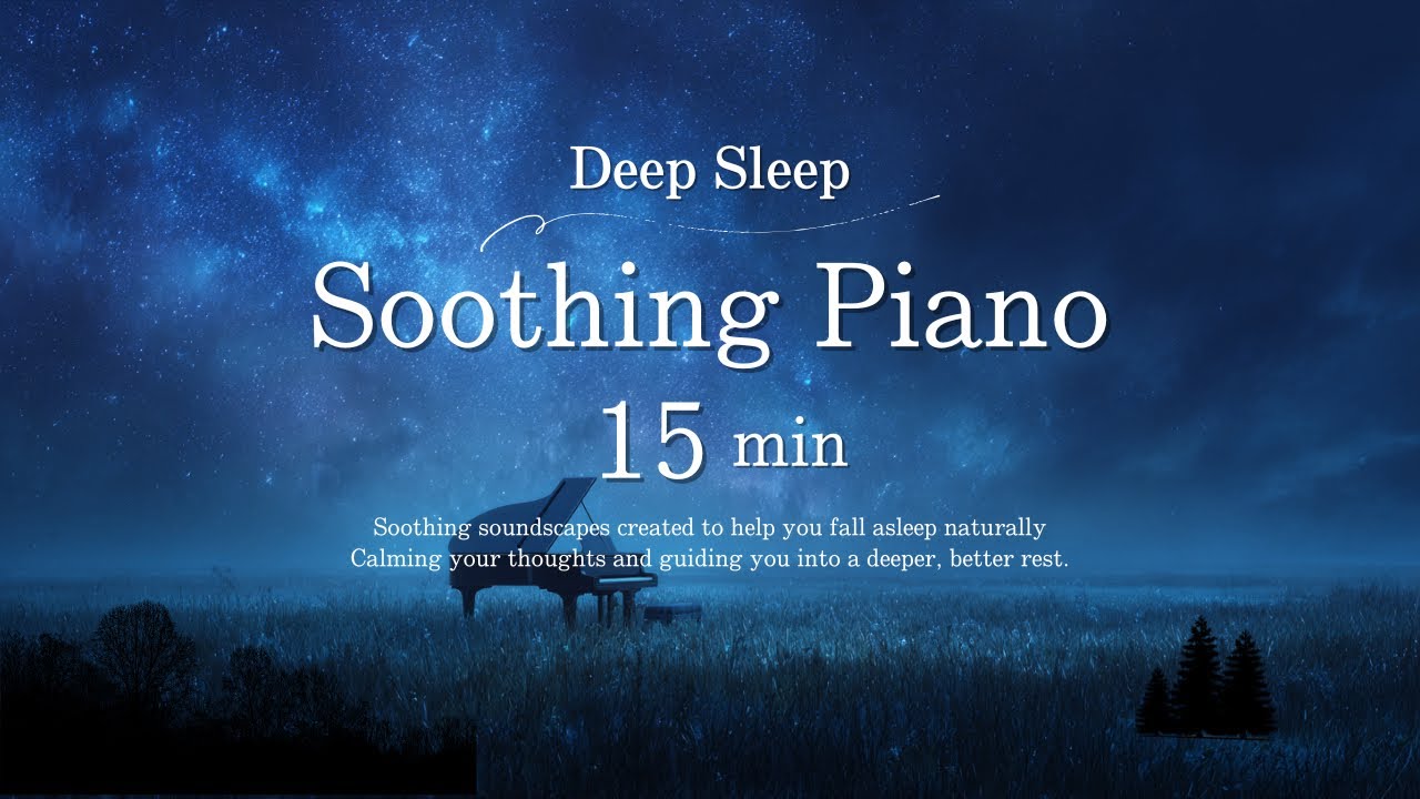 SLEEP DEEPLY TONIGHT – Soft Piano & Gentle Sea Sounds | Relax Your Mind
