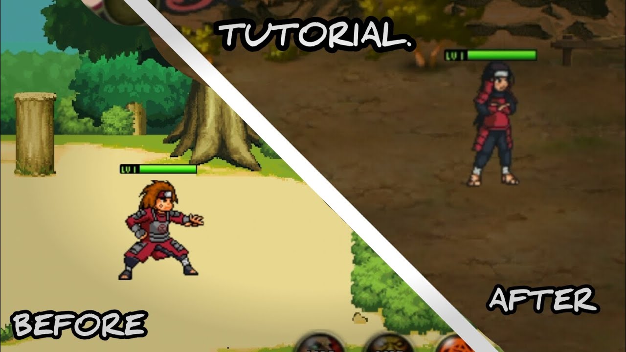 NARUTO SENKI - Tutorial how to replace sprites and etc.