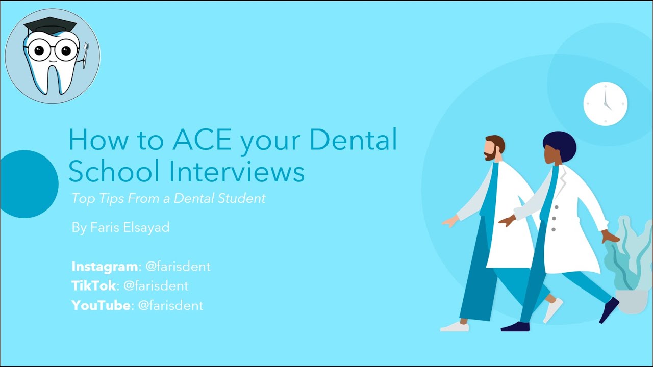 The BEST interview TIPS and EXAMPLE QUESTIONS for Dentistry (Webinar recording)
