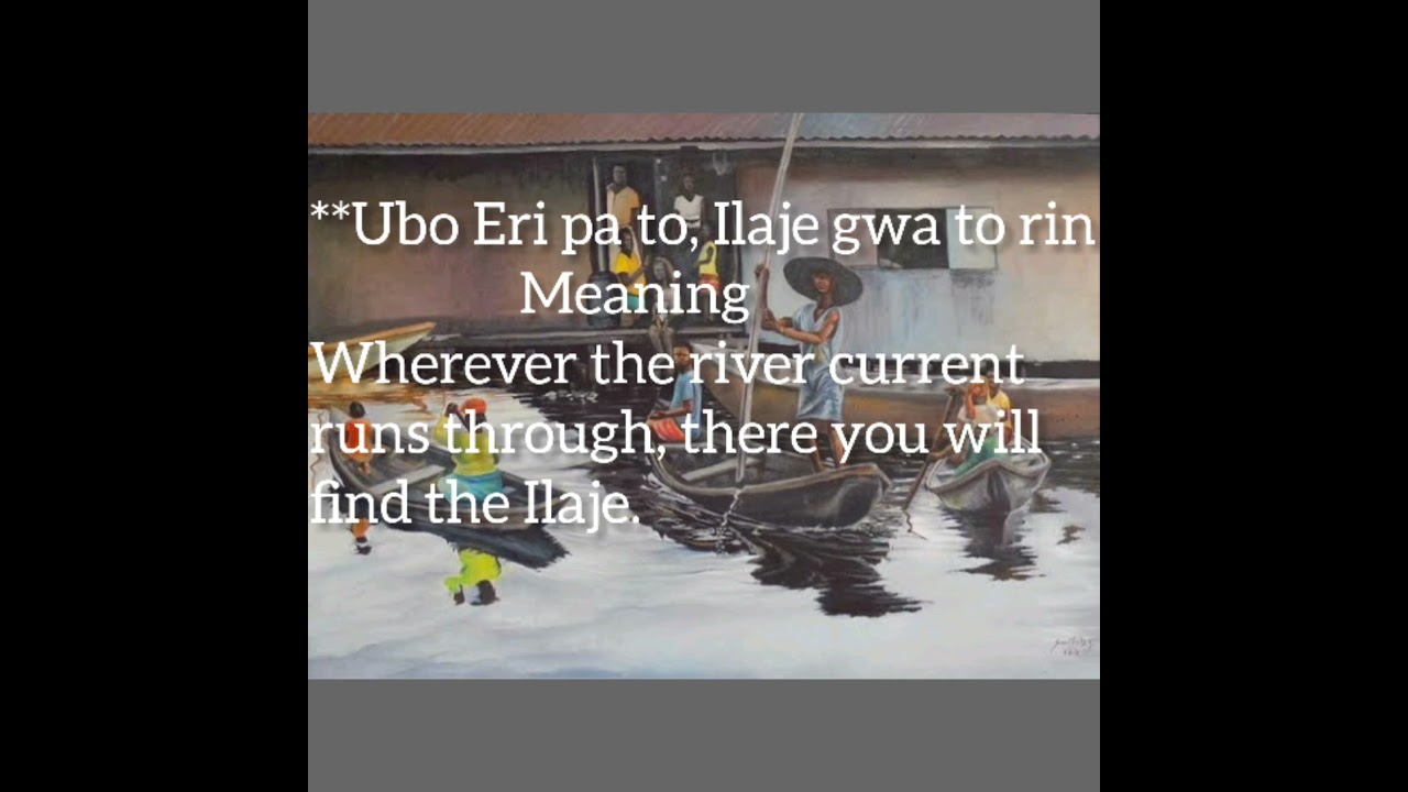The Ilaje tribe : A place to be 😍