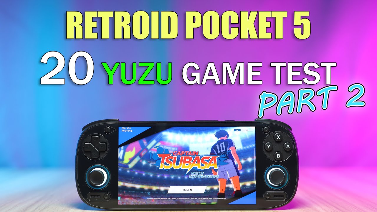 RETROID POCKET 5 : 20 yuzu game test (part 2)