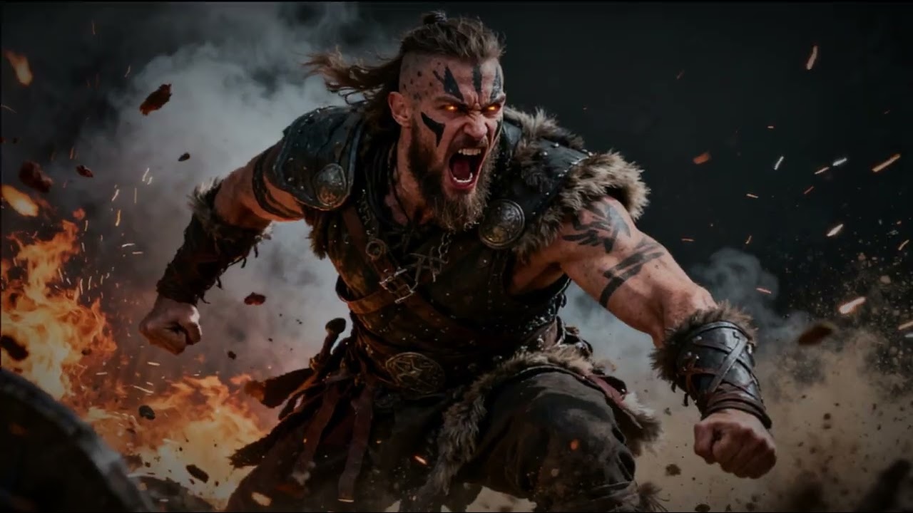 DARK VIKING WAR DRUMS: Aggressive Nordic Music for Gym, Rage, Power & Discipline