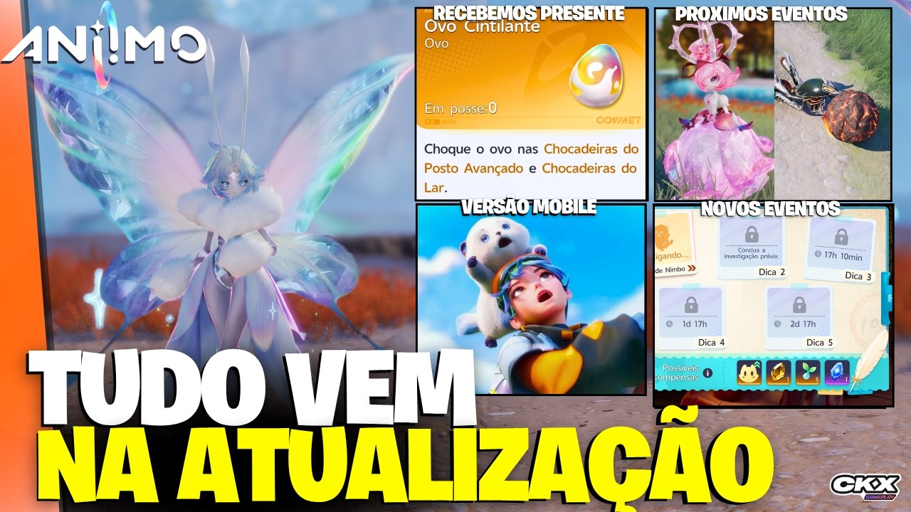 TUDO QUE VAI CHEGAR NO PATCH DE ATUALIZA&Ccedil;&Atilde;O DO ANIIMO