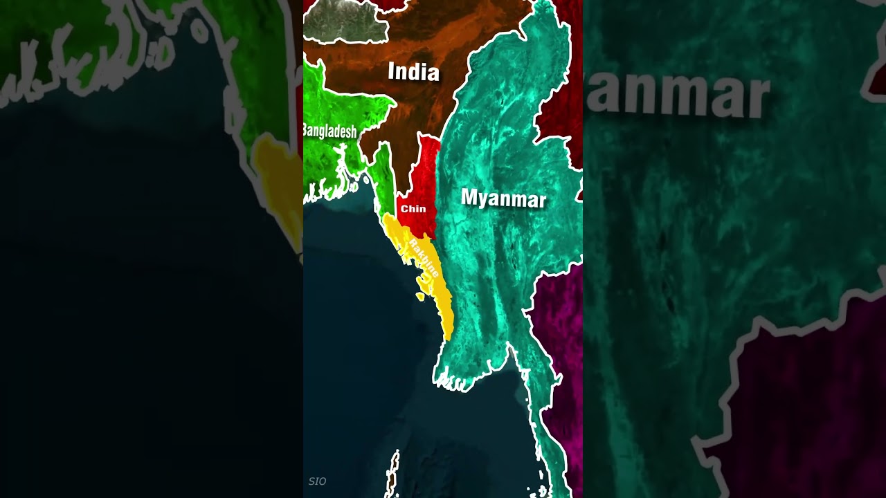 Myanmar &mdash; The Unstable Nation of Southeast Asia ⚠️#myanmar #geostory