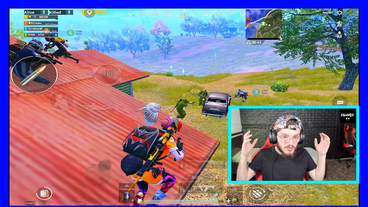 I JUMPED OVER THE HOUSE WITH CAR AND KILLED SQUAD | PUBG MOBILE