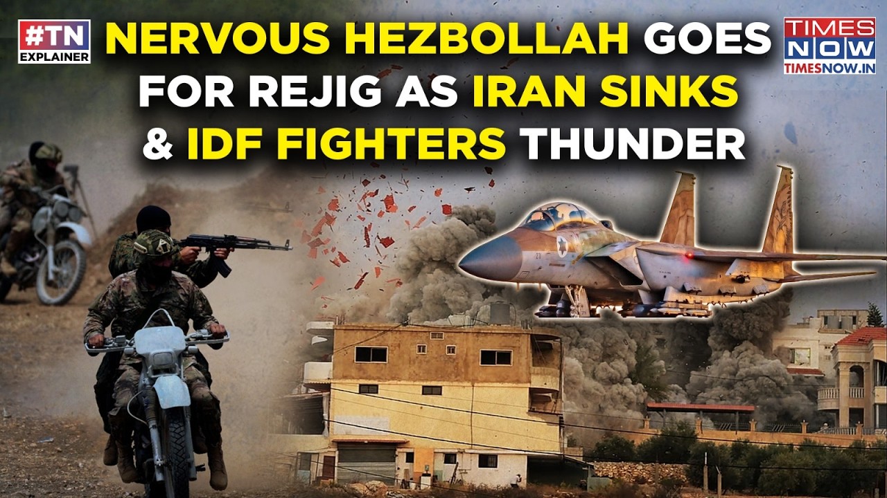 Hezbollah Teeters On Edge As Iran Sinks| Nervous Lebanon Gunmen Go For Rejig| Phase 2 Of IDF Raids?