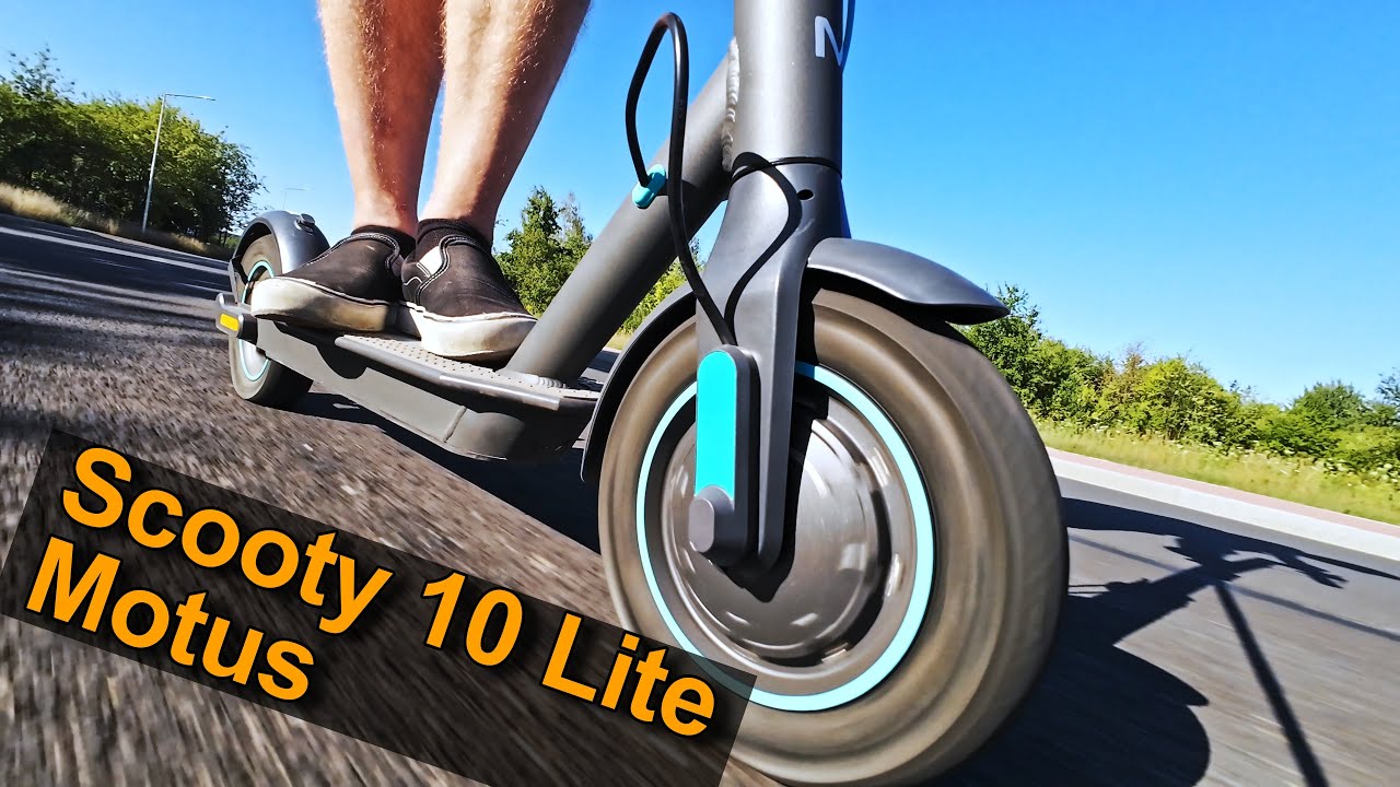 Motus Scooty 10 Lite - lekka, uniwersalna hulajnoga elektryczna