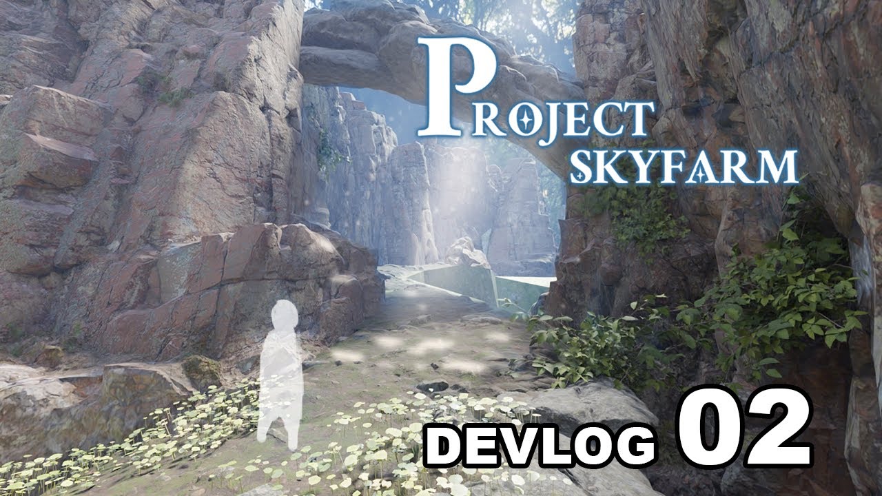 We got adventuring gameplay in! | Anime style farming sim game - Project Skyfarm Devlog #02