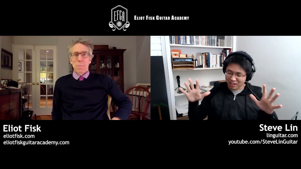Eliot Fisk on Segovia, Technique, and Composers