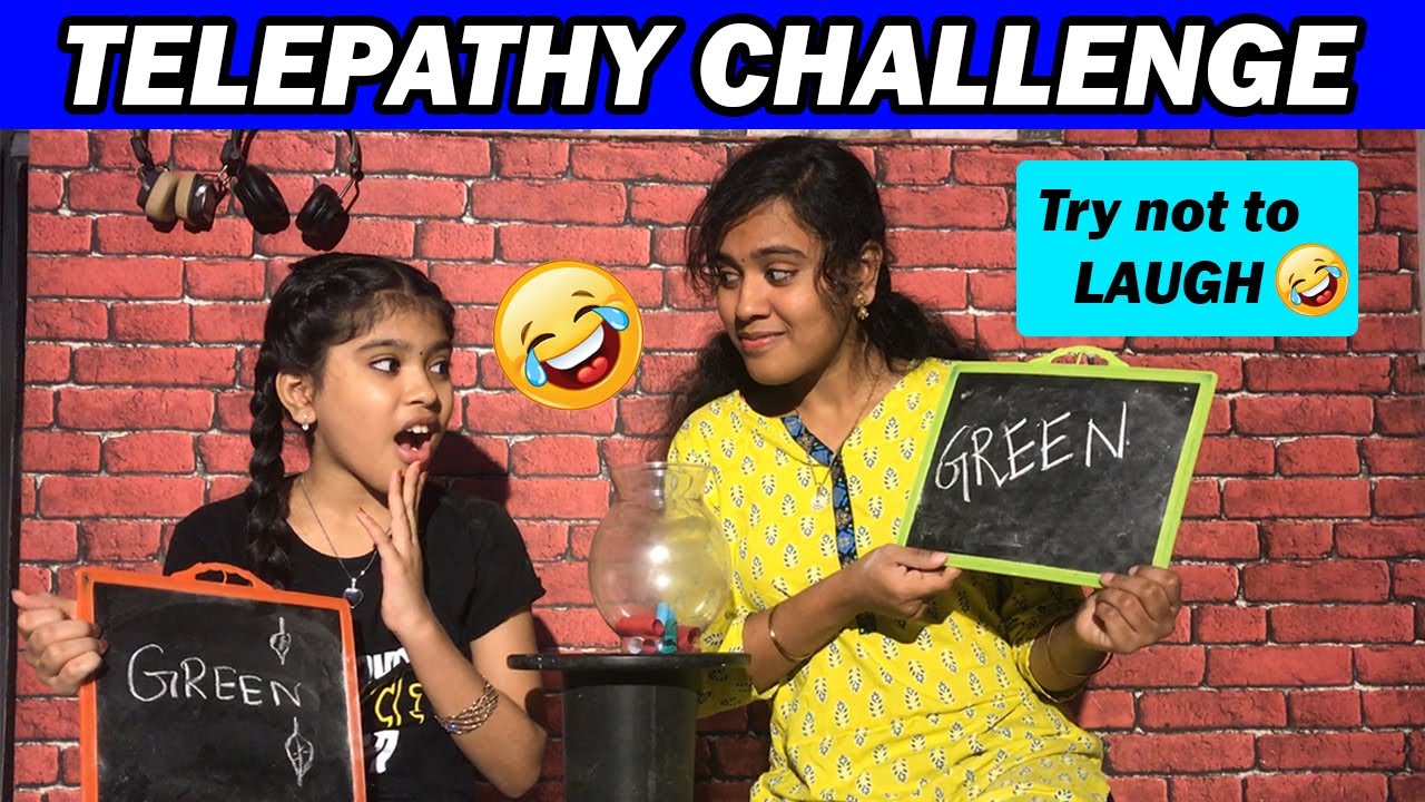 😂Funniest Ever Telepathy Challenge || Ammu Times || Amirtha Varshini ||