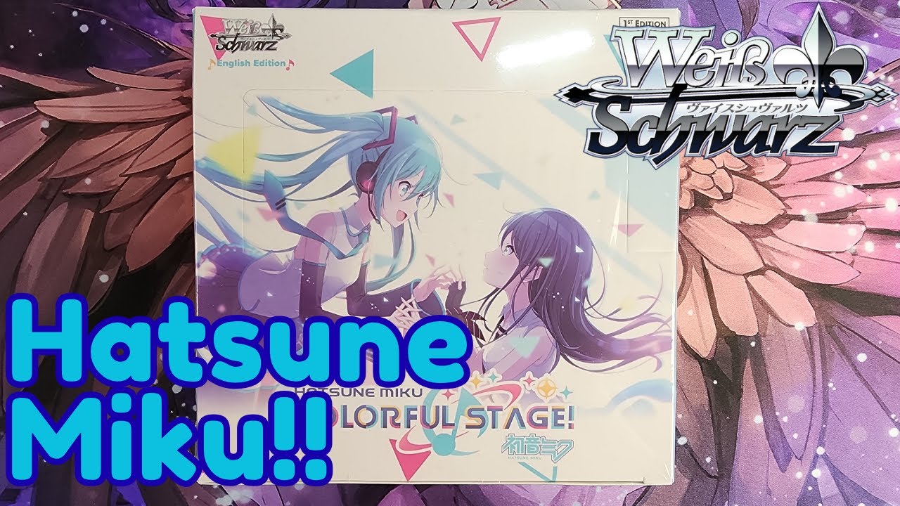 Weiss Schwarz - Hatsune Miku: Colorful Stage Booster Box Opening!! (MTZ)
