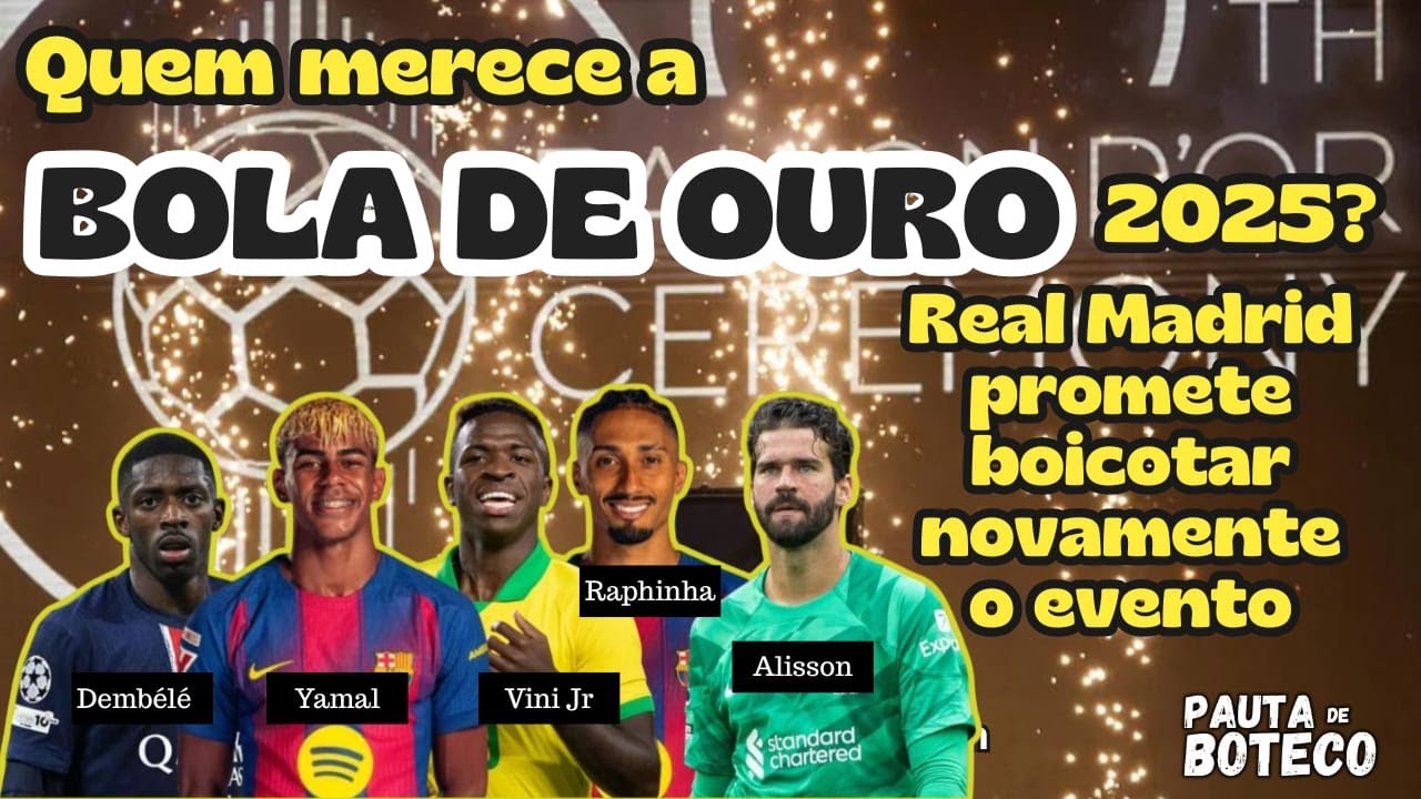 QUEM VAI SER O BOLA DE OURO DA VEZ? #PautadeBoteco148