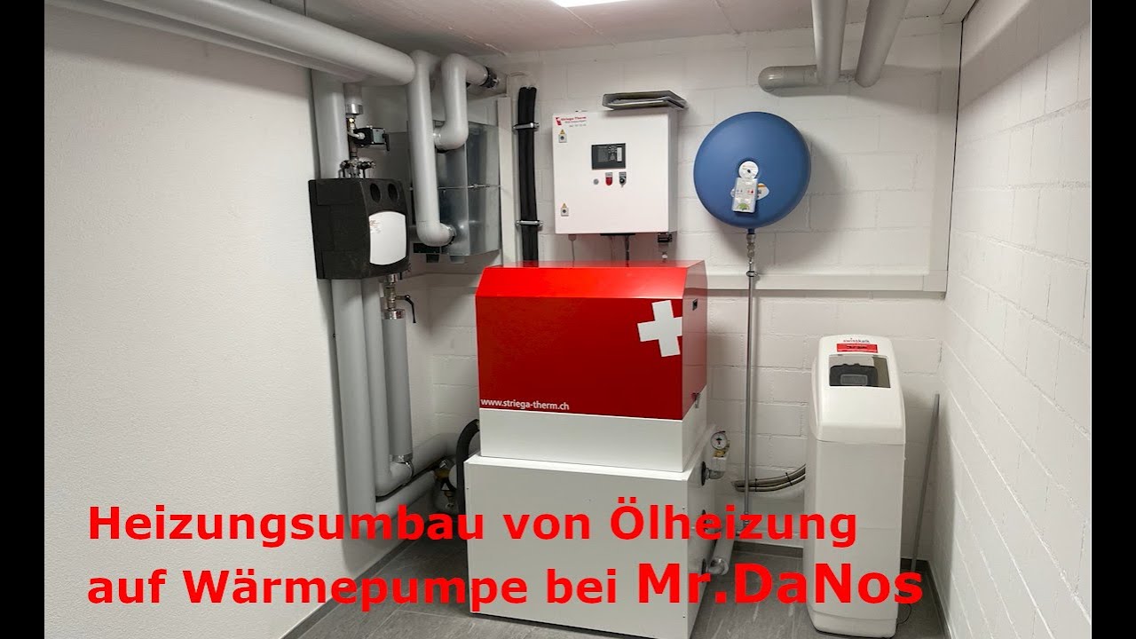 Heizungsumbau von Ölheizung auf Wärmepumpe bei Mr.Da-Nos