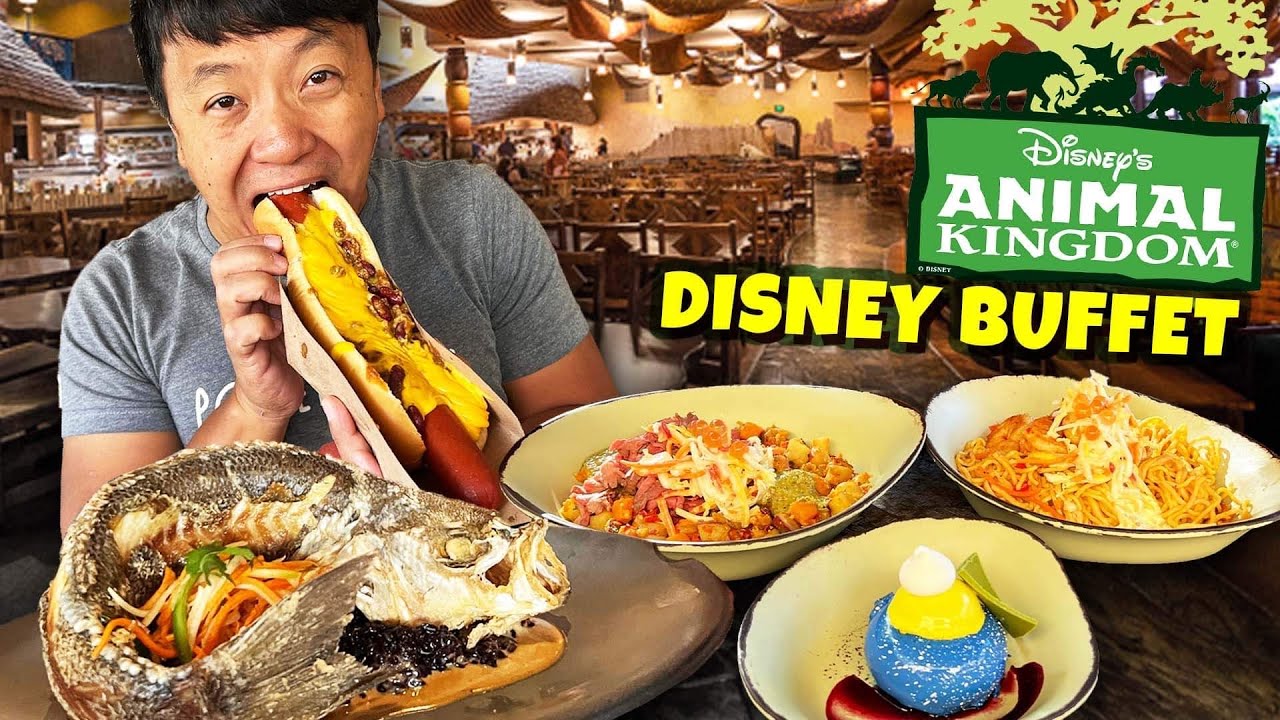 Шведский стол Disney! Гастрономический тур по ANIMAL KINGDOM в Диснейленде в честь 50-летия