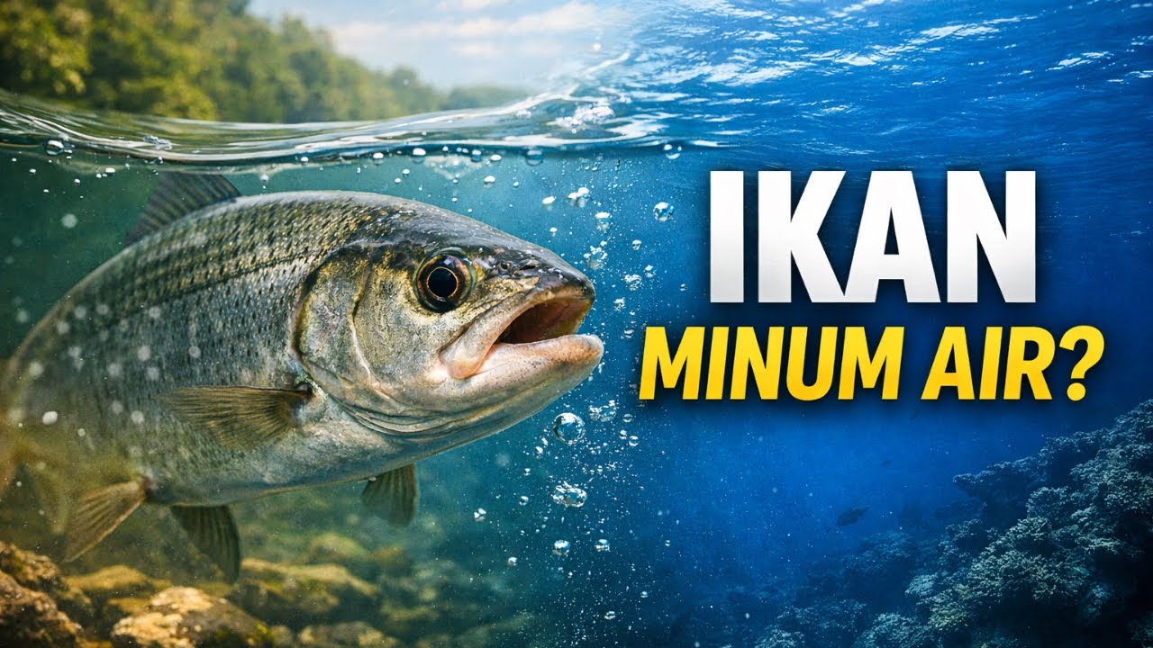 Ikan Hidup di Air, Tapi Mereka butuh Minum Nggak Sih?