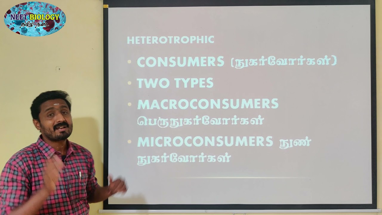 BIOTIC COMPONENTS | TAMIL | ECOSYSTEM | STD 12