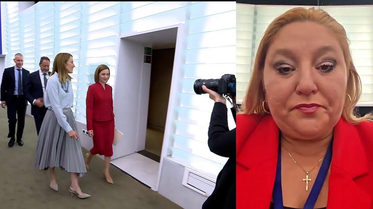 Circ &icirc;n Parlamentul European - Diana Șoșoacă a strigat după Maia Sandu 