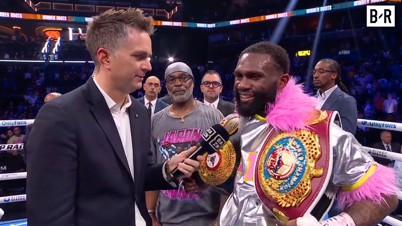 Jaron 'Boots' Ennis Reacts To TKO Victory Vs. Xander Zayas
