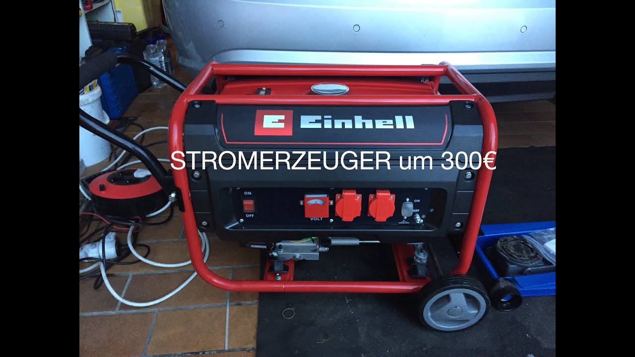 Stromerzeuger/Notstromgenerator/Blackout/4Takt Benzin/Einhell 300€