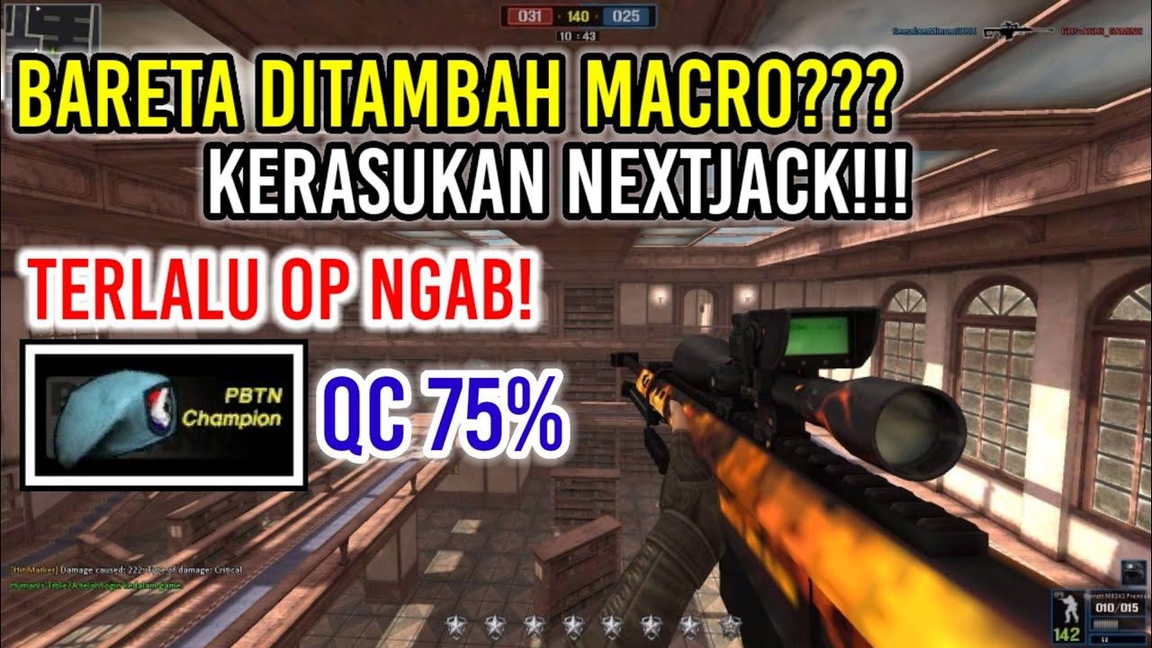 BERET PBTN + QC + BARETA MACRO??? INI TERLALU OP NGAB! -Pointblank Indonesia