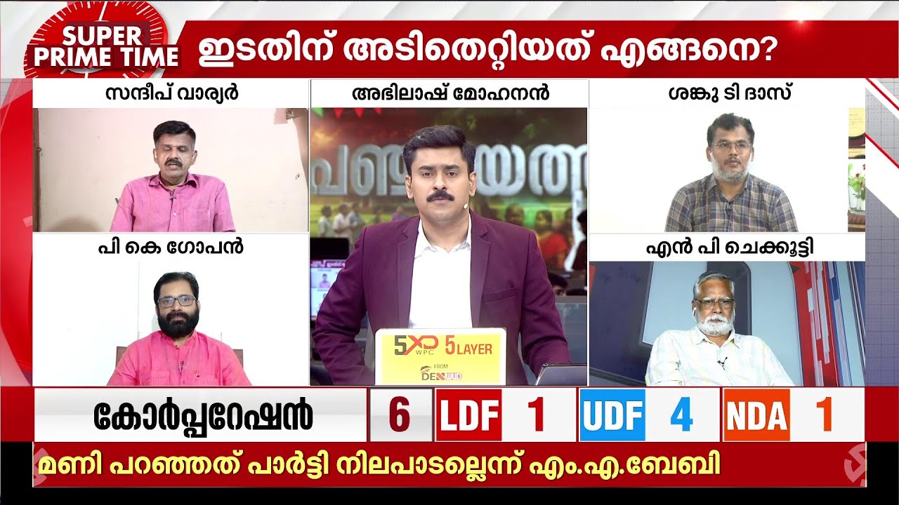 ജനം കണക്ക് തീർത്തോ? സൂപ്പർ പ്രൈം ടൈം | Super Prime Time | Local Bod yElection Result Kerala