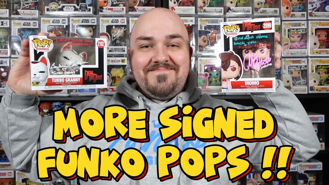 Я добавил в свою коллекцию ещё несколько фигурок Funko Pop с автографами!