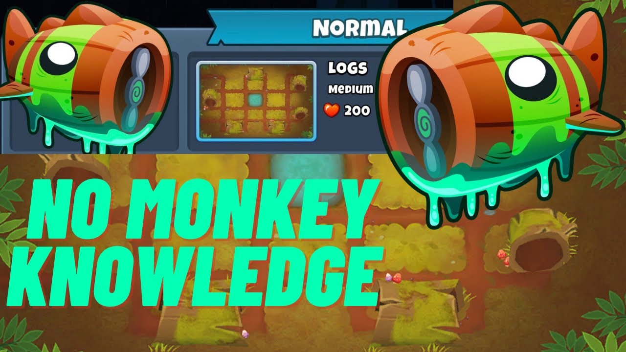 Bloonarius Normal Tutorial - No Monkey Knowledge - Logs