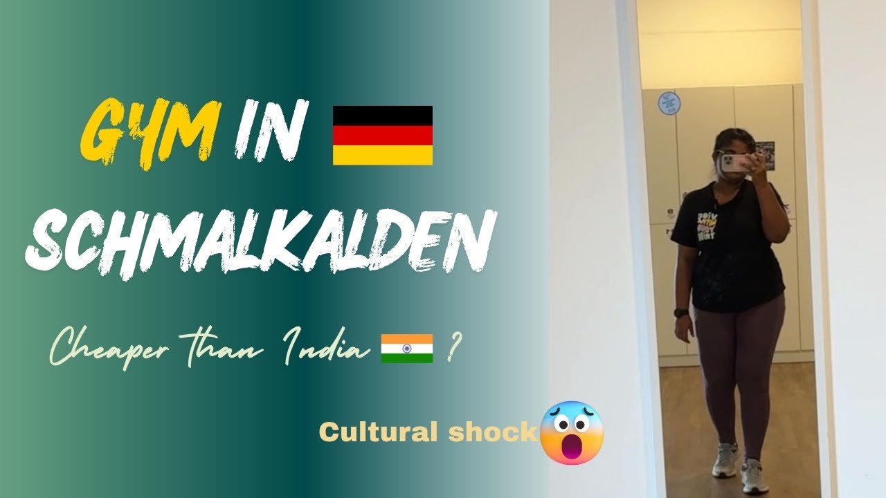 🏋️‍♀️💪Gym in Schmalkalden, Germany🇩🇪 | Full Tour | Most Requested | Cultural Shock 😮 