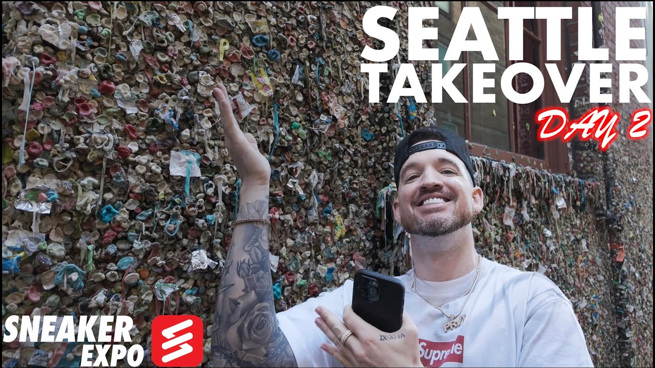 EXPLORING SEATTLE AND DAY 2 SNEAKER EXPO!!!